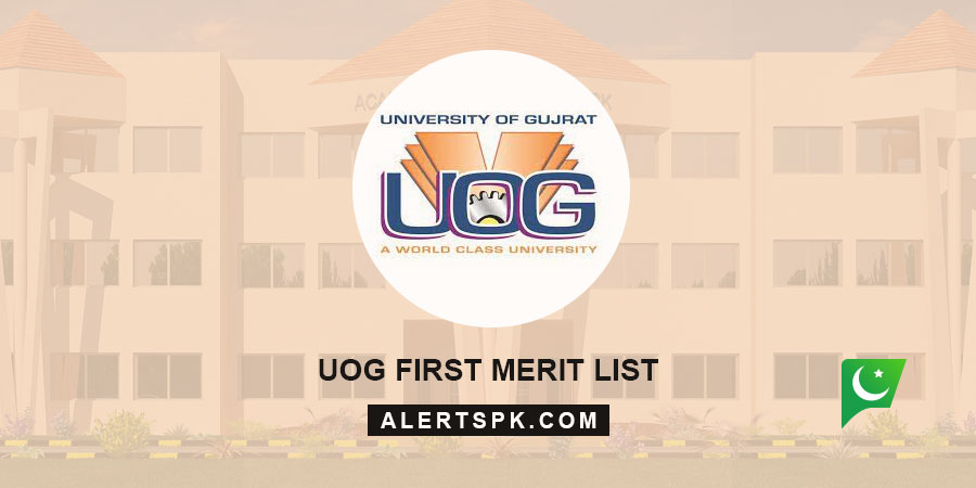 uog.edu.pk Merit list of undergraduate, and postgraduate is available here.