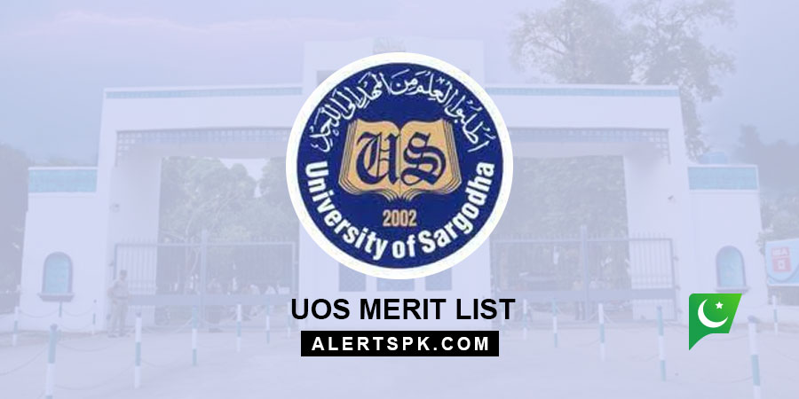 www.uos.edu.pk Merit List