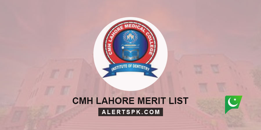 wwww.cmhlahore.edu.pk Merit List