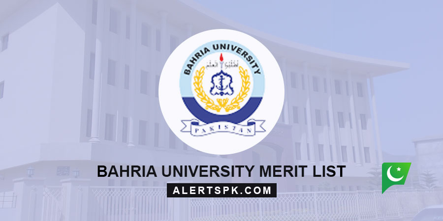 Bahria University Merit List