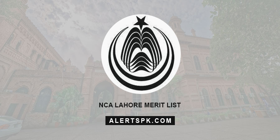 www.nca.edu.pk Merit List of all courses are available on this page.