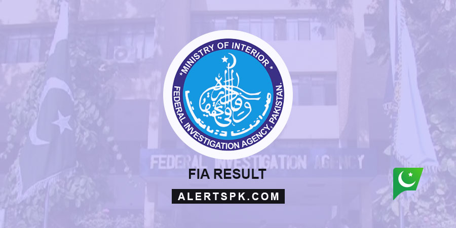 www.fia.gov.pk Result of all jobs written test is available here.