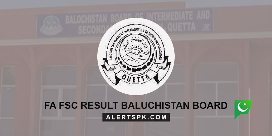 FA FSC Result Baluchistan Board