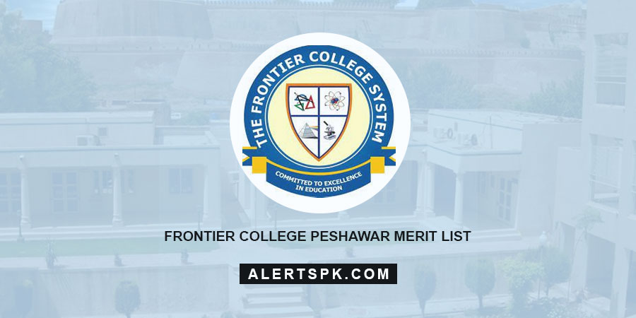 Frontier College Peshawar Merit List