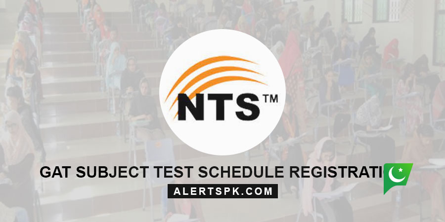 GAT Subject Test Schedule Registration
