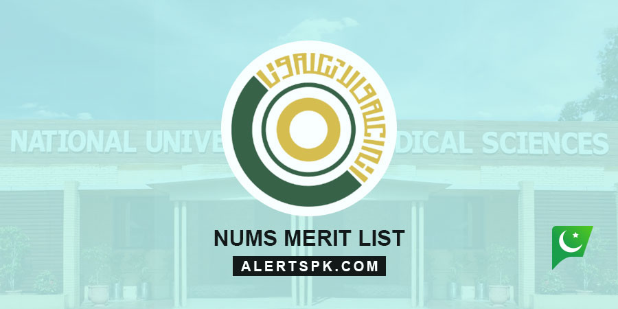 NUMS Merit List