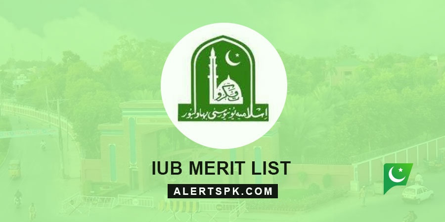 IUB Merit List 
