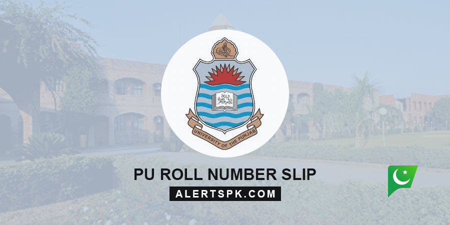 PU Roll Number Slip
