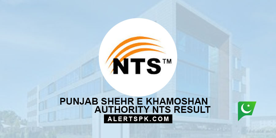 punjab shehr e khamoshan authority nts result