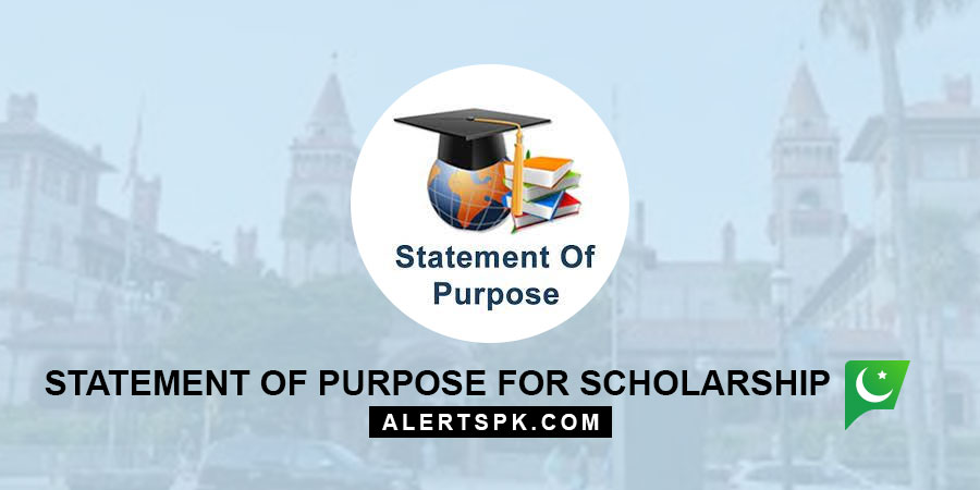 statement of purpose for scholarship