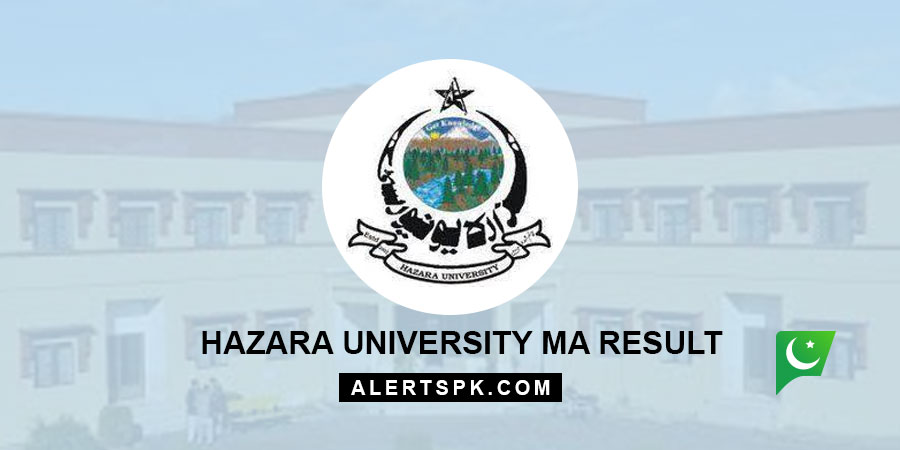 hazara university ma result