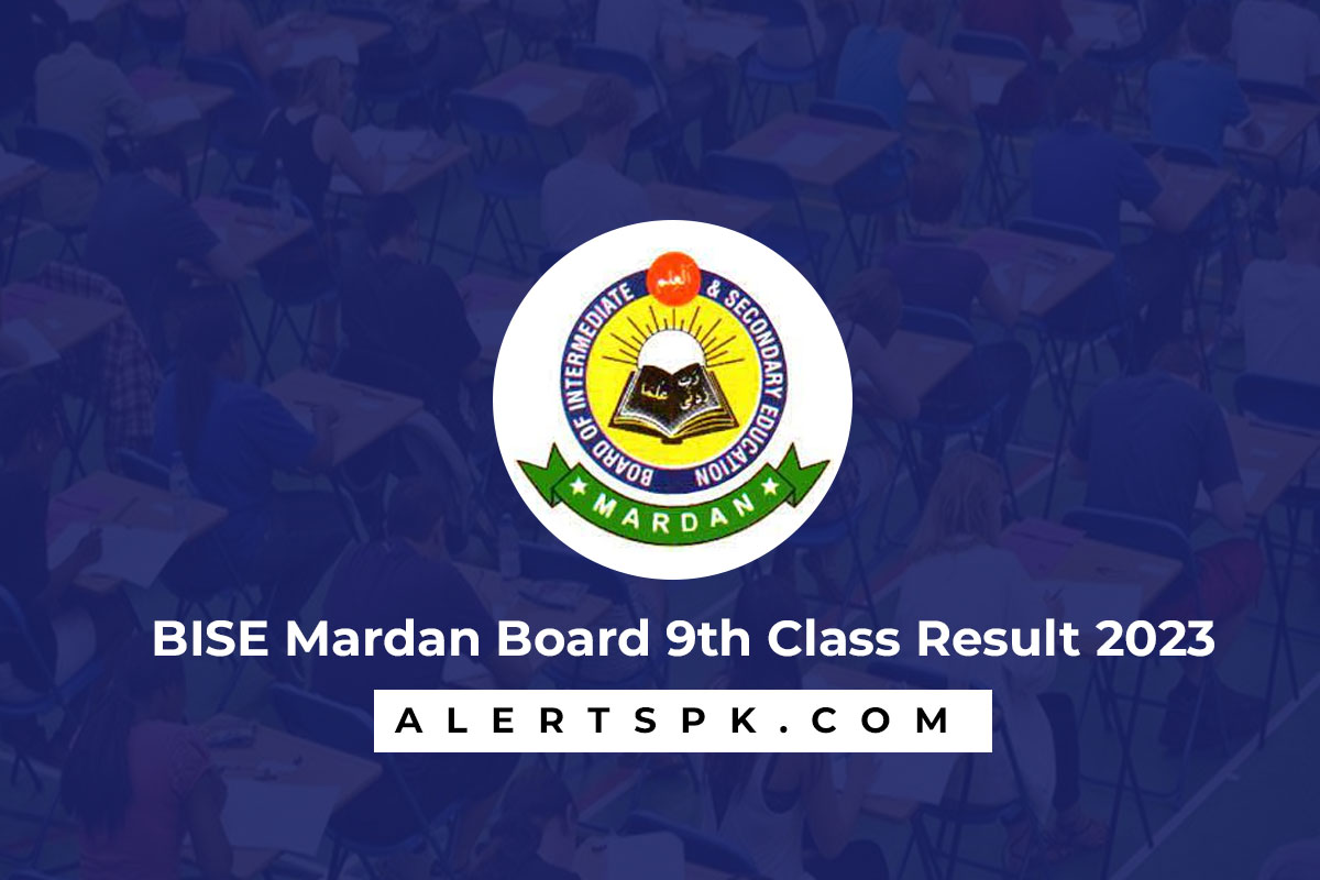 Mardan Board Result 9th 2024 Result Berty Zandra