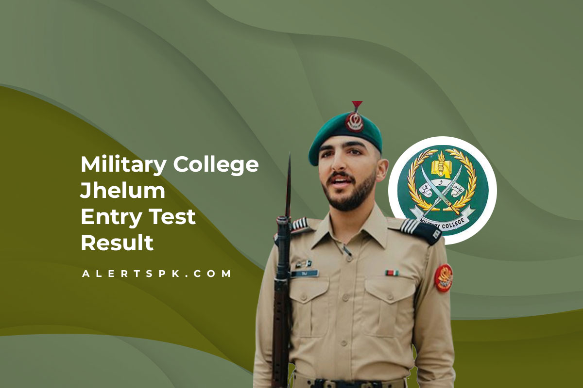 Military College Jhelum Entry Test Result 2024