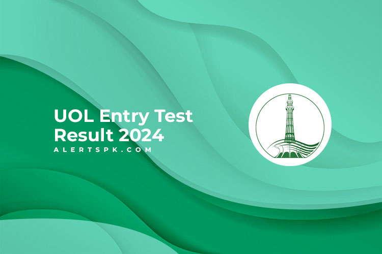 UOL Entry Test Result 2024